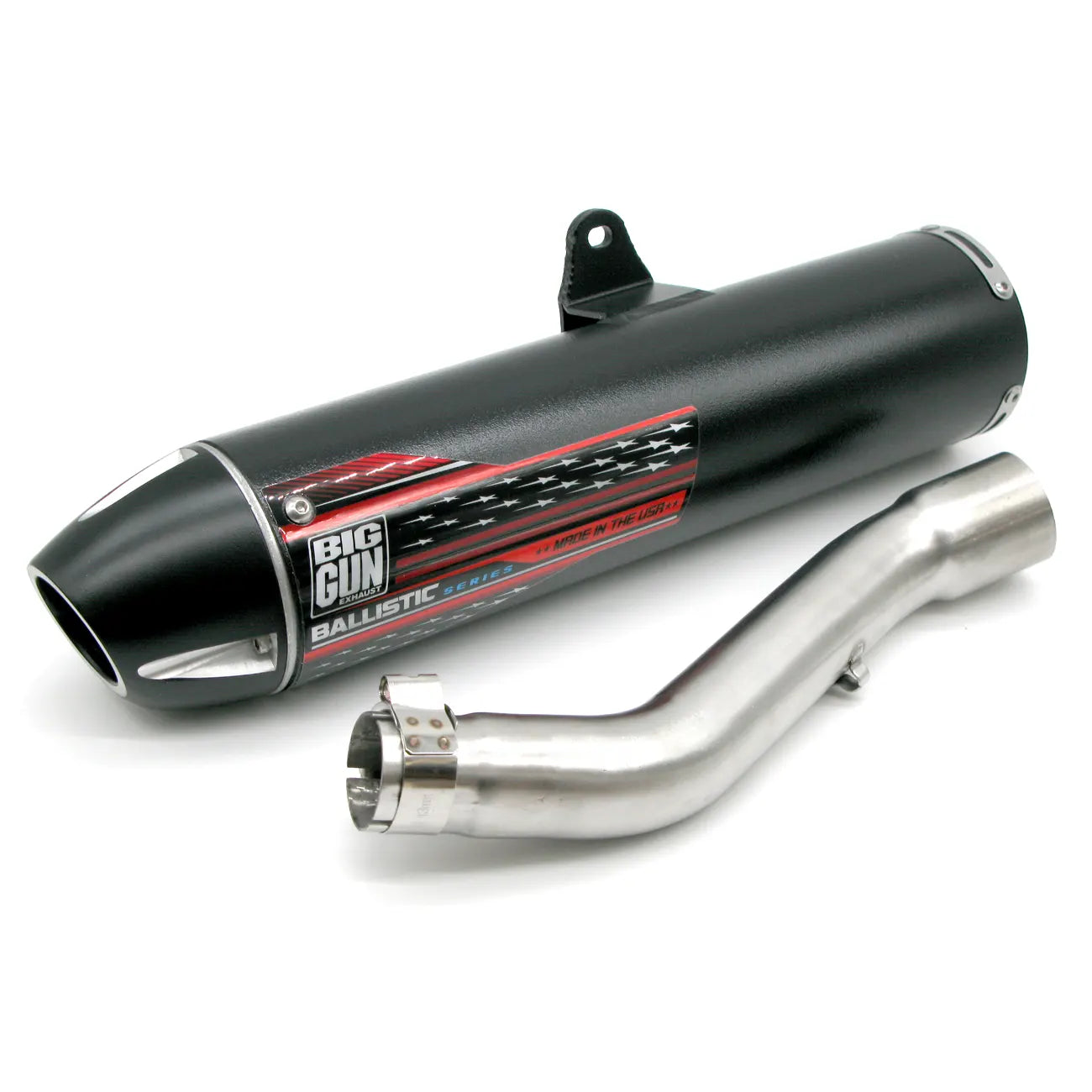 Exhaust - Ballistic Slip-On Silencer for Suzuki/Yamaha Applications
