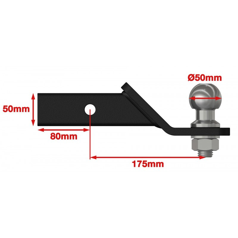 Trailer Hitch Receiver/Mount for Yamaha YXZ1000R