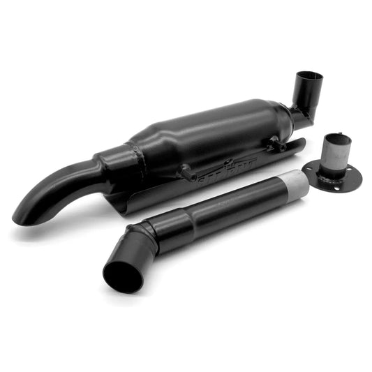 Exhaust - Benz Silent Rider Auxiliary Muffler, Universal Fitment