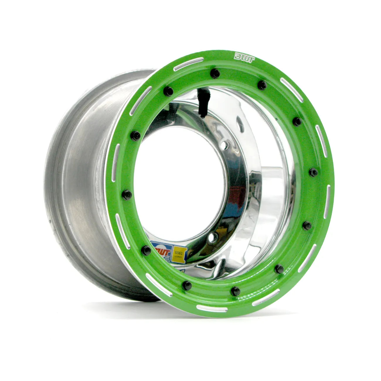 Wheels - Ultimate Yellow Beadlock 10" Polished
