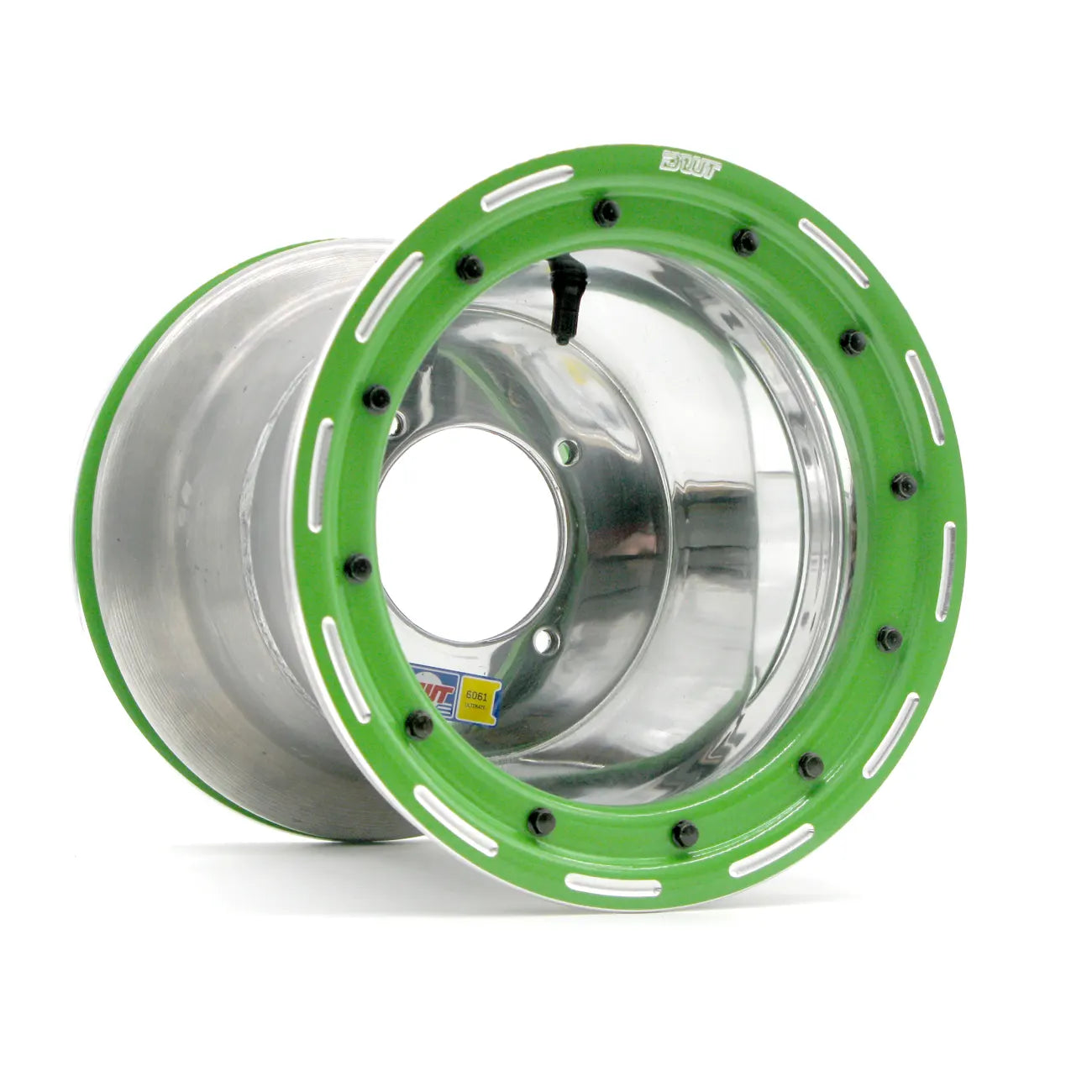 Wheels - Ultimate Yellow Beadlock 10" Polished