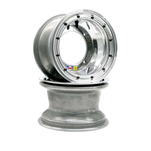 Wheels - Ultimate Yellow Beadlock 10" Polished Pair