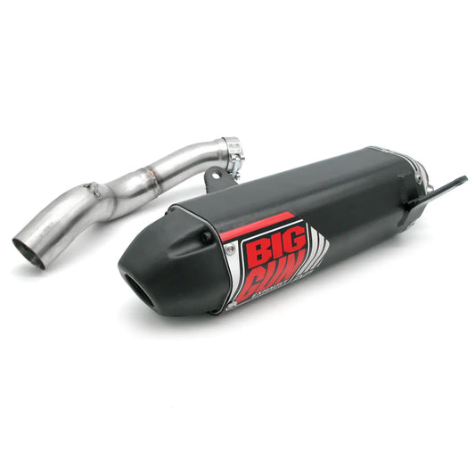 Exhaust - EXO Slip-On Silencer in Black for Suzuki/Yamaha Applications